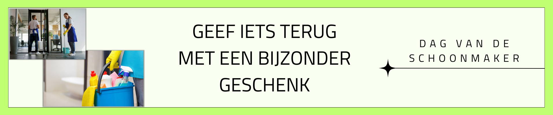 Dag van de Schoonmaker