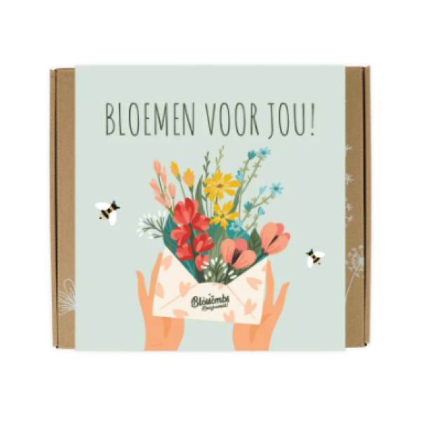 Bloemen voor jou! Giftbox medium
