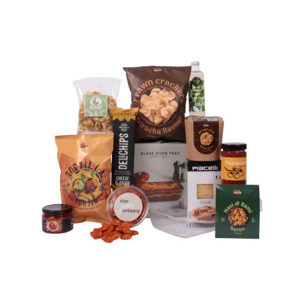 Kerstpakket 'Samen de wereld proeven' Kerstpakket 'Samen de wereld proeven'